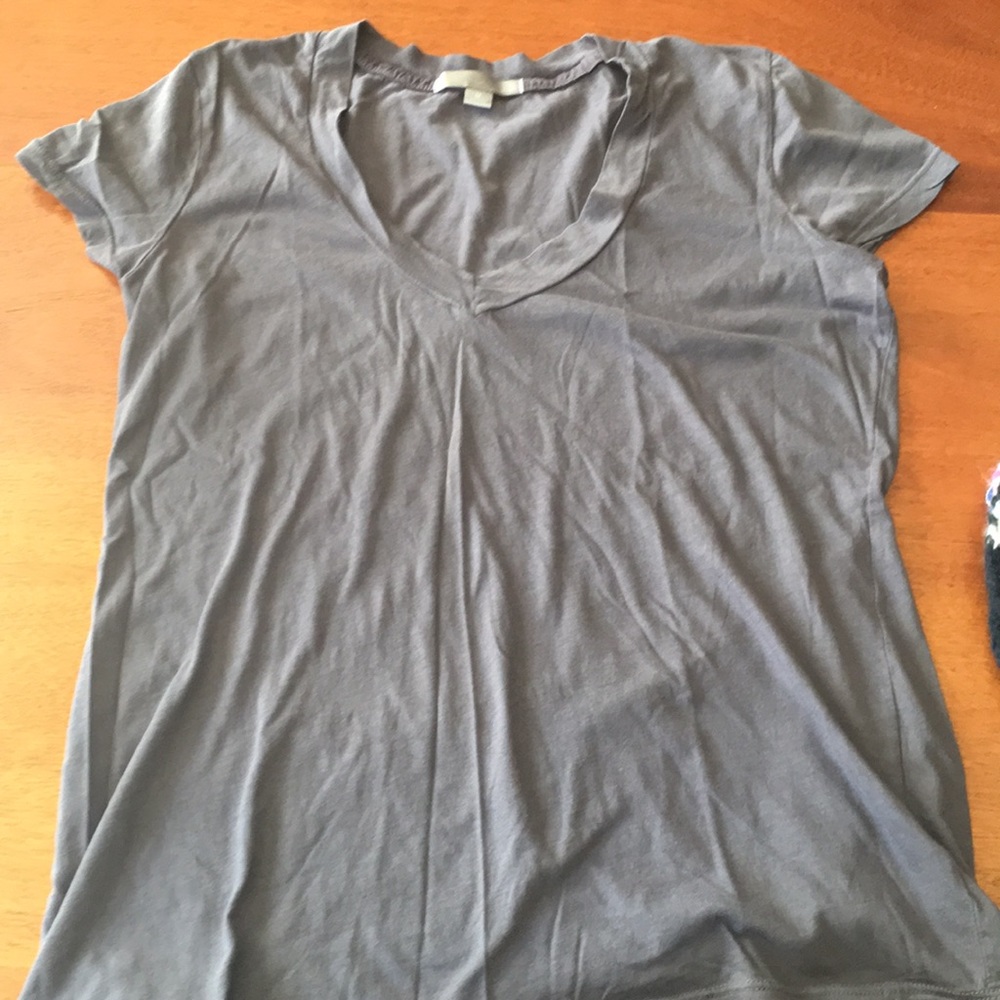 Gray shirt